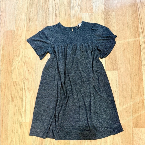 LOFT Gray tshirt mini dress size Small S - Picture 1 of 4